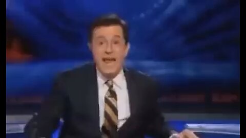 Stephen Colbert - Sacrificing a Baby Skit