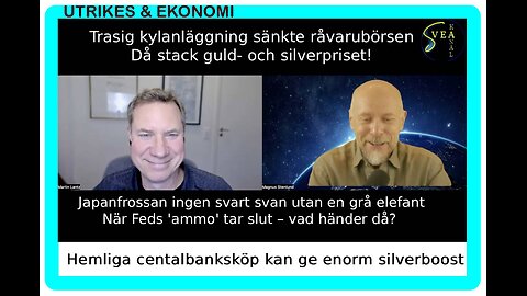 Utrikes & Ekonomi 70: Hemliga centralbanksköp kan ge enorm silverboost