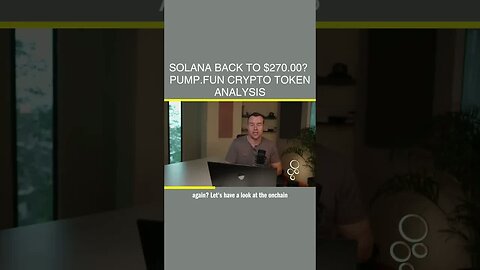 Solana Back To $270.00? 🤩 Pump.fun Crypto Token Analysis