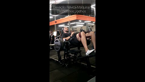 Hip Thrust Machine / Elevação Pélvica Máquina.