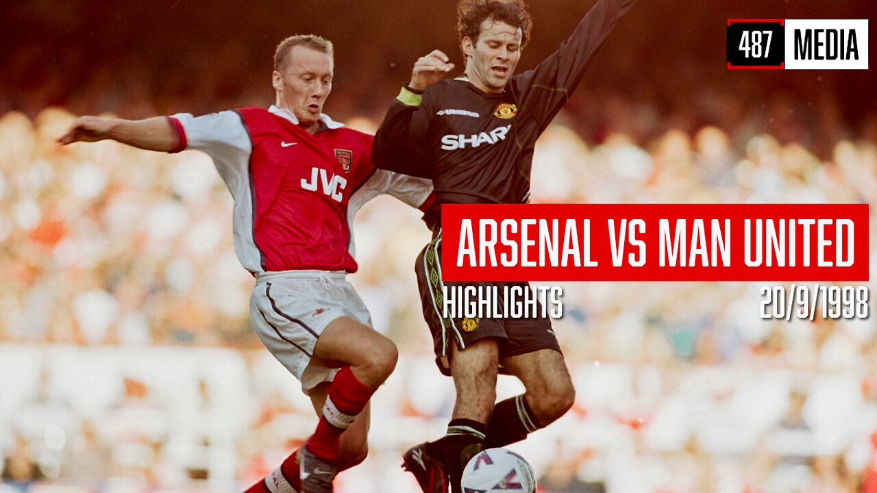 ⚽️ Arsenal vs Man United [3-0] | FA Carling Premiership 1998/99 Season HIGHLIGHTS
