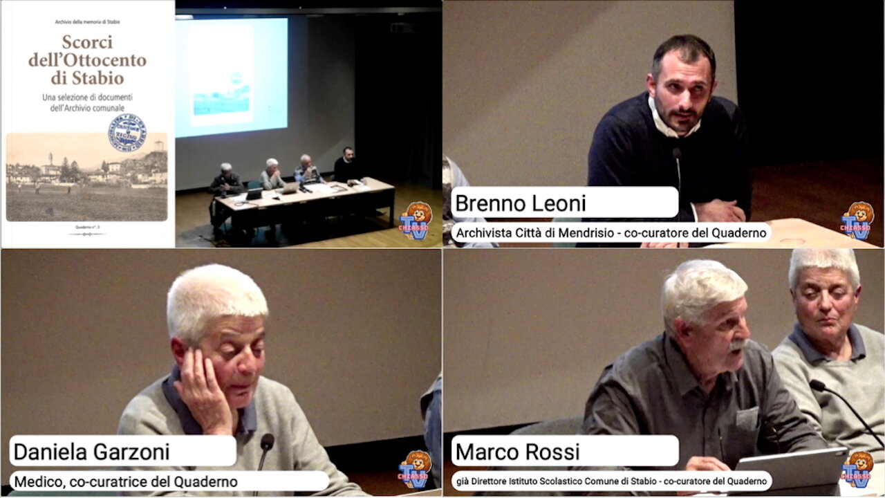 Scorci dell'Ottocento di Stabio - Pubblicato il terzo Quaderno