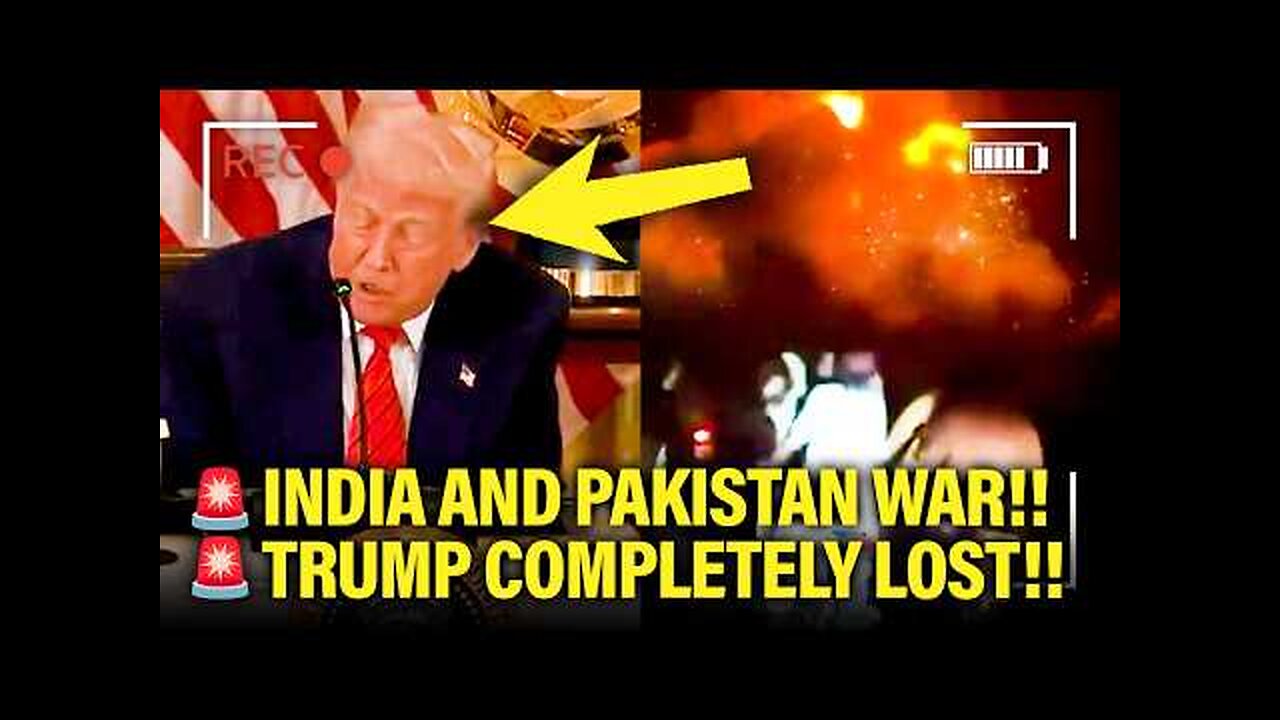 Trump holds INEXPLICABLE Press Event as WAR STARTS