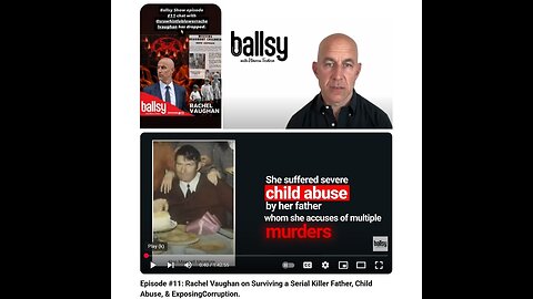 Rachel Vaughan on Surviving a Serial Killer Father, Child Abuse, & ExposingCorruption.