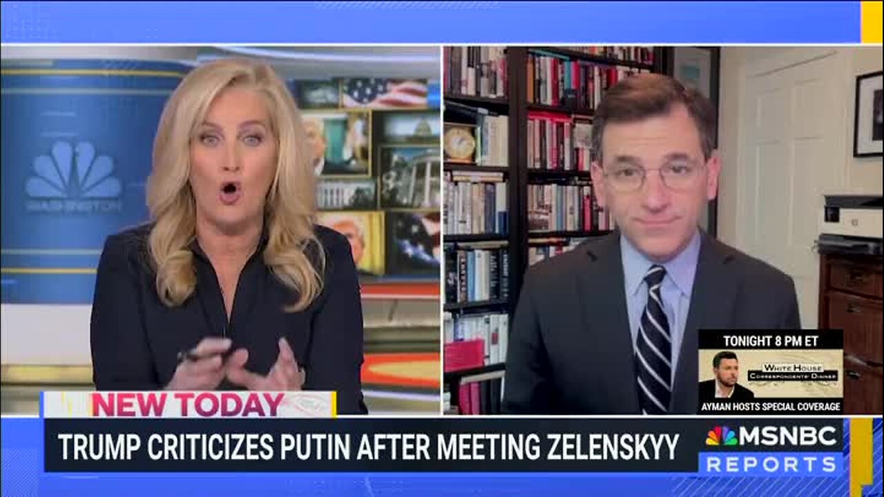 Baker: Maybe Trump Is Waking Up to the Idea That Putin Really Is the Aggressor and the One Who Wants This War to Continue