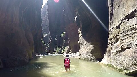 Immersive Journey Through Zion National Park's Epic Hike (POV Hiking)