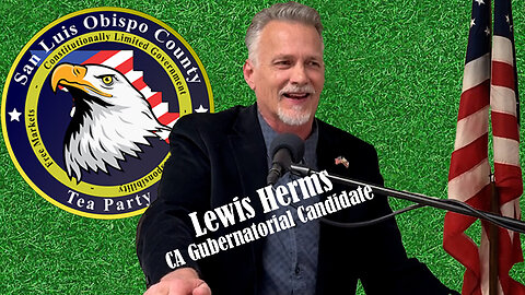 Lewis Herms Speaking on His Gubernatorial Run for California