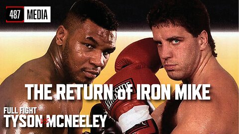 🥊HE'S BACK! Mike Tyson🇺🇸 vs Peter McNeeley 🇺🇸 FULL FIGHT at the MGM Grand, Las Vegas 19/8/1995