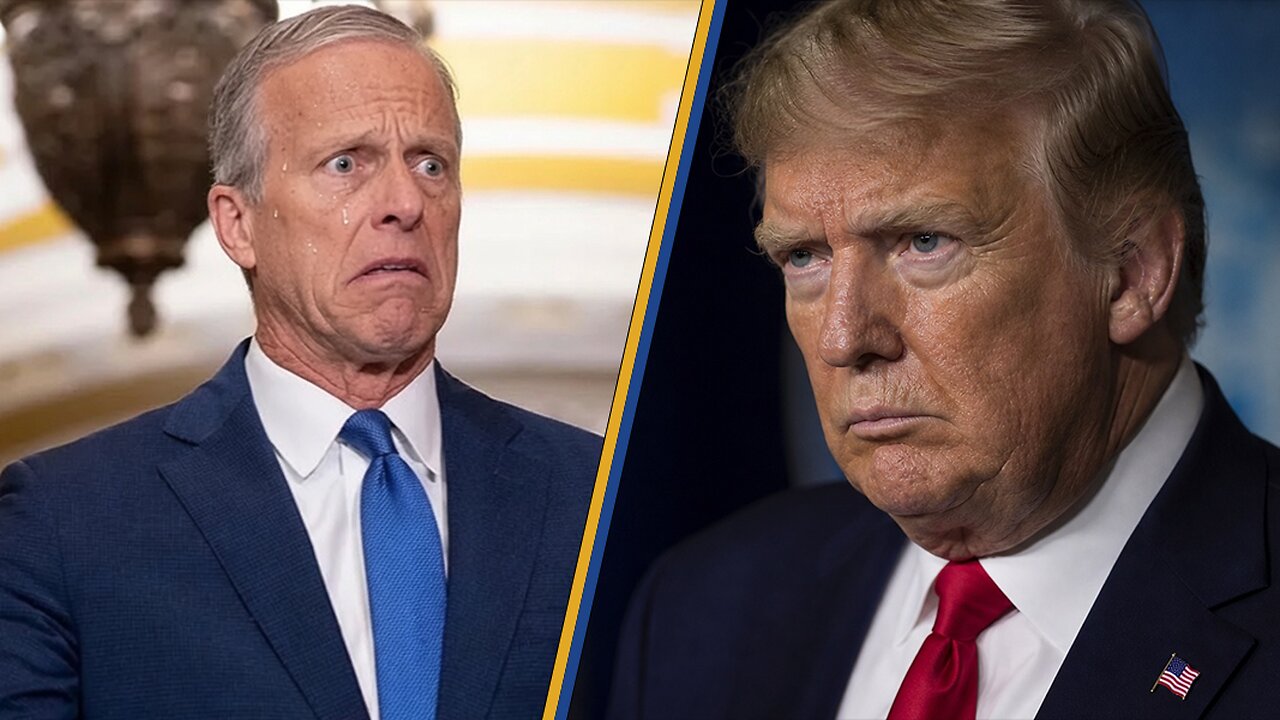 President Trump Takes Aim At Senate Majority Leader John Thune thumbnail