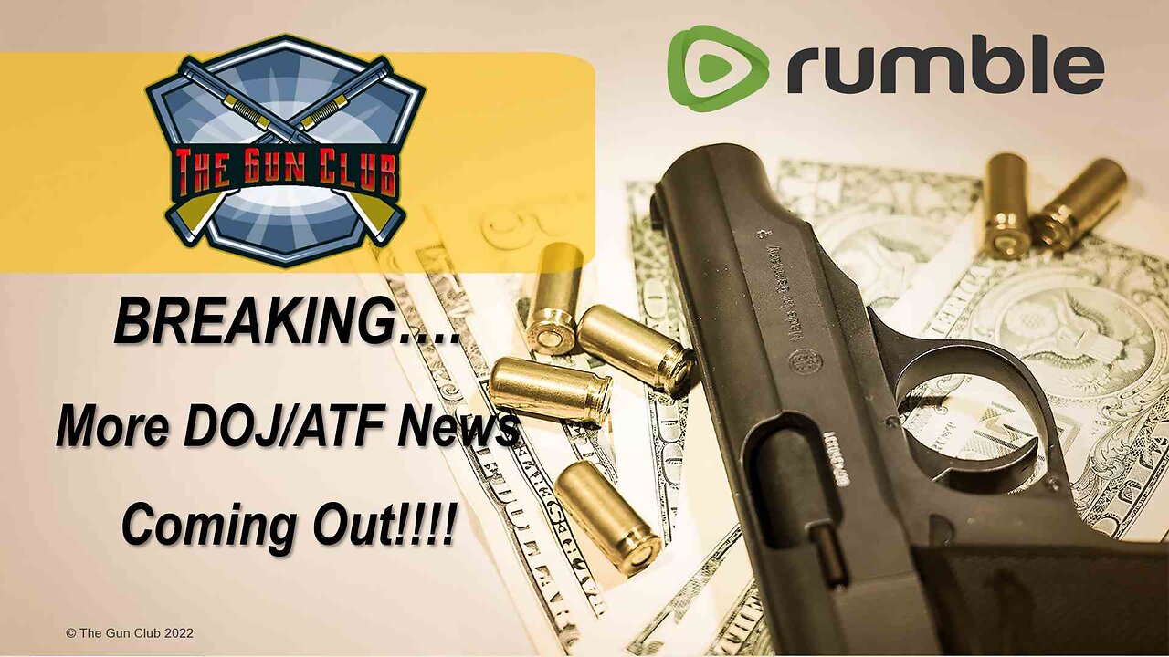 LIVE - More DOJ/ATF News Coming Out - 4/9/25