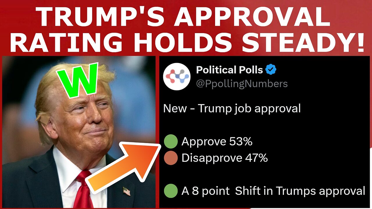 Trump's Approval *GOES UP* Despite Trade War?!