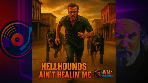 Hell Hounds Ain't Healin' Me: A Gritty Blues Rock Anthem of Regret & Redemption