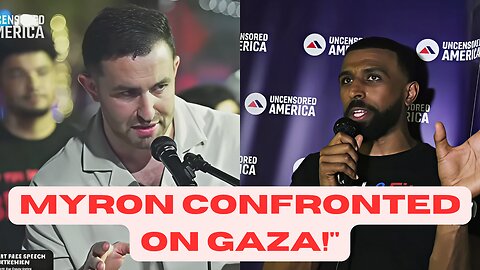 Street Clash: Myron Gaines vs. Jewish Guys Over Middle East Conflict!