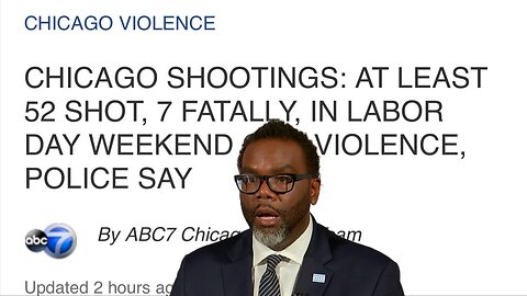 52 Shot Over The Weekend Can Trump Save Chicago?