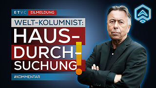 🟥 HAUSDURCHSUCHUNG bei WELT-Kolumnist NORBERT BOLZ wegen TWEET! | #EILMELDUNG