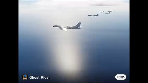 China presented an animated video showing PLA Navy bombers destroying a US Navy aircraft carrier