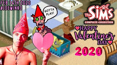 Sims 1 Lonely Valentine's Day - Sims 1 Livestream (Feb 14th 2020) - Joe Winko