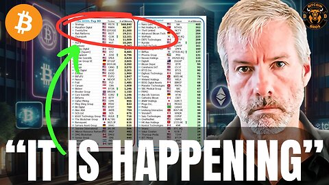 "THIS Is Making $MSTR & Bitcoin Unstoppable 100x INCOMING!" - Michael Saylor BTC News