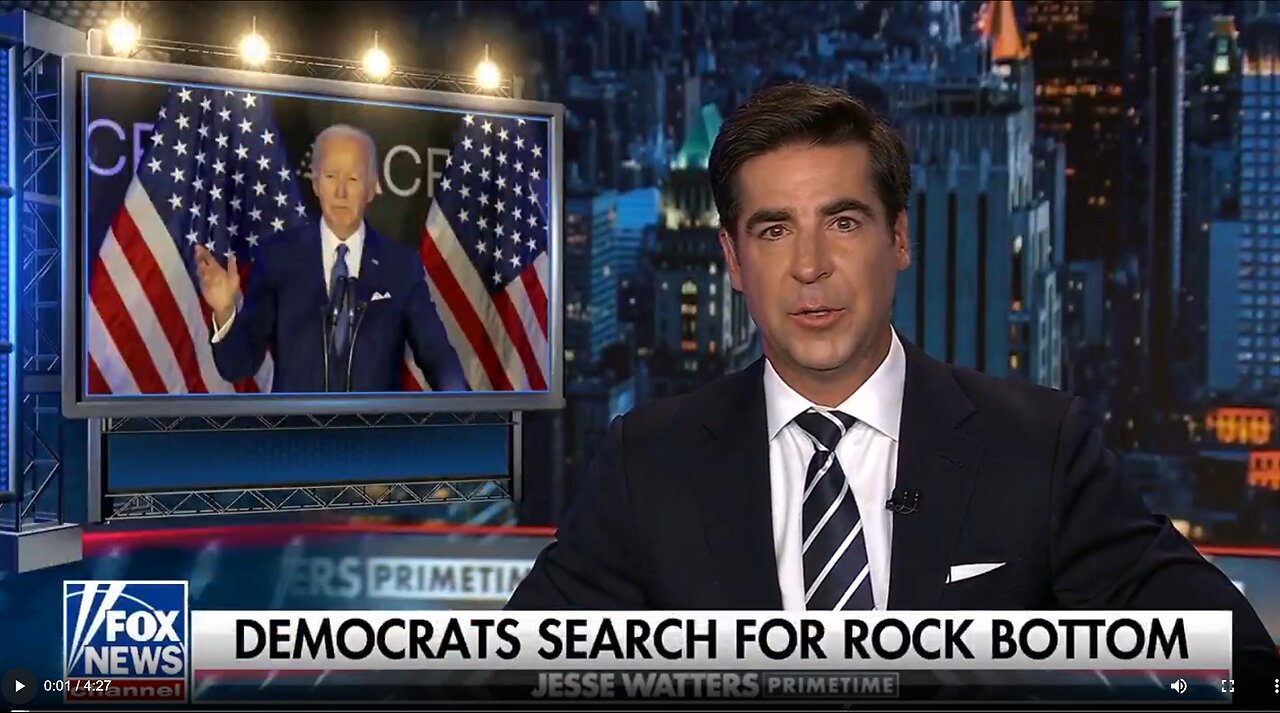 Jesse Watters: 'We thought Democrats hit rock bottom — day after day they keep digging'