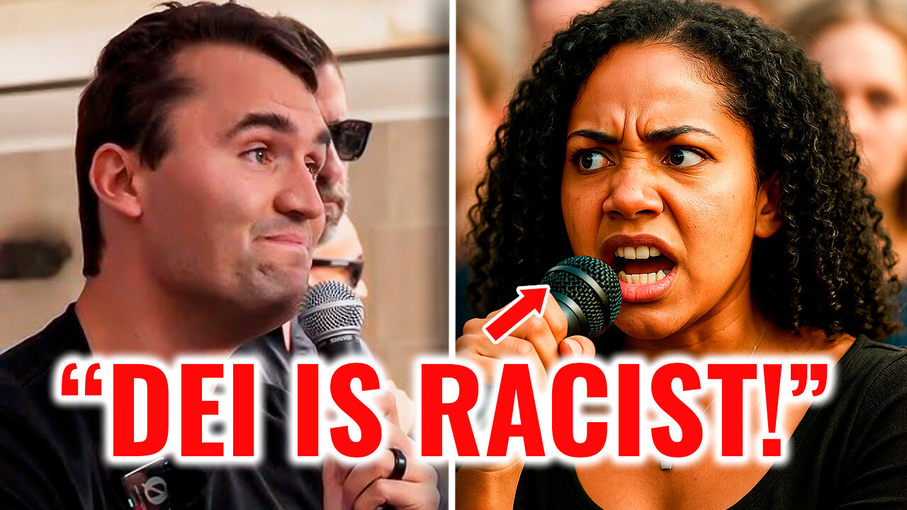 Charlie Kirk OBLITERATES Woke Student’s DEI Arguments With Simple Facts