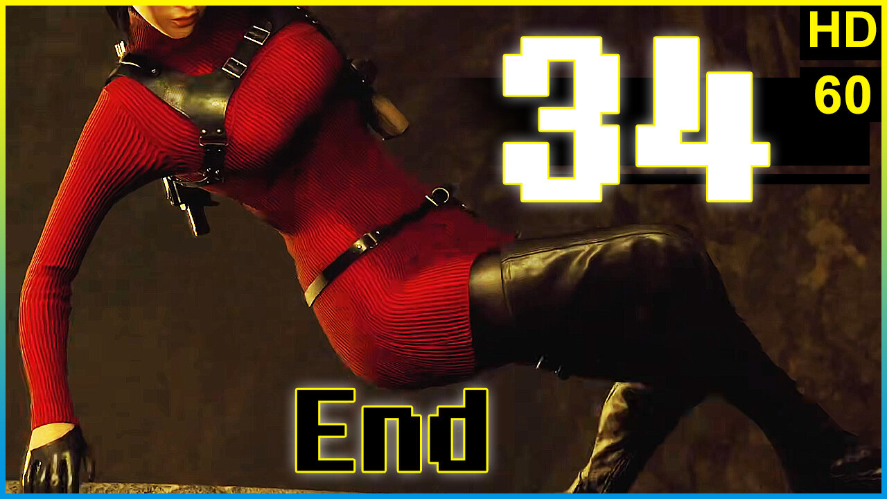 Resident Evil 4 (2023). PC. [Ada Wong] SEPARATE WAYS. Playthrough Commentary. [ENDING]. Part 34