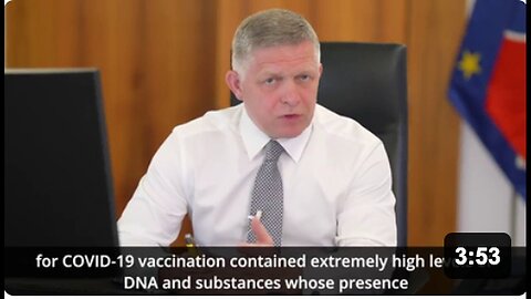 "Exclusive: Slovakia’s COVID-19 Vaccines Contain Hidden Ingredients, Claims PM Fico"