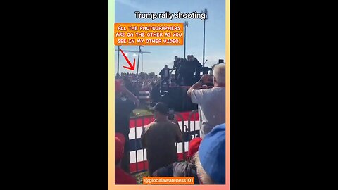 My response video to people saying the Trump staged assassination video is AI.