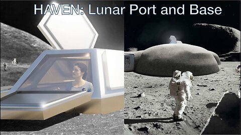 HAVEN Lunar Port and Base at the South Lunar Pole