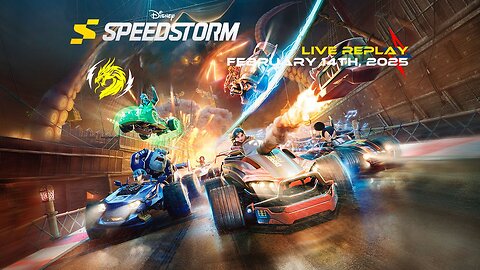 Chilling Time with Multiplayer in Disney Speedstorm | Gaming Live Replay | February 14th, 2025