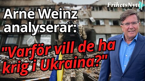 Ukraina Har Ingen Chans när USA stoppar vapenleveranser - Arne Weinz