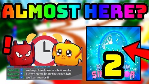 Live 🔴 _ SECRET BOUNTIES UPDATE 4 COUNTDOWN in Bubble Gum Simulator