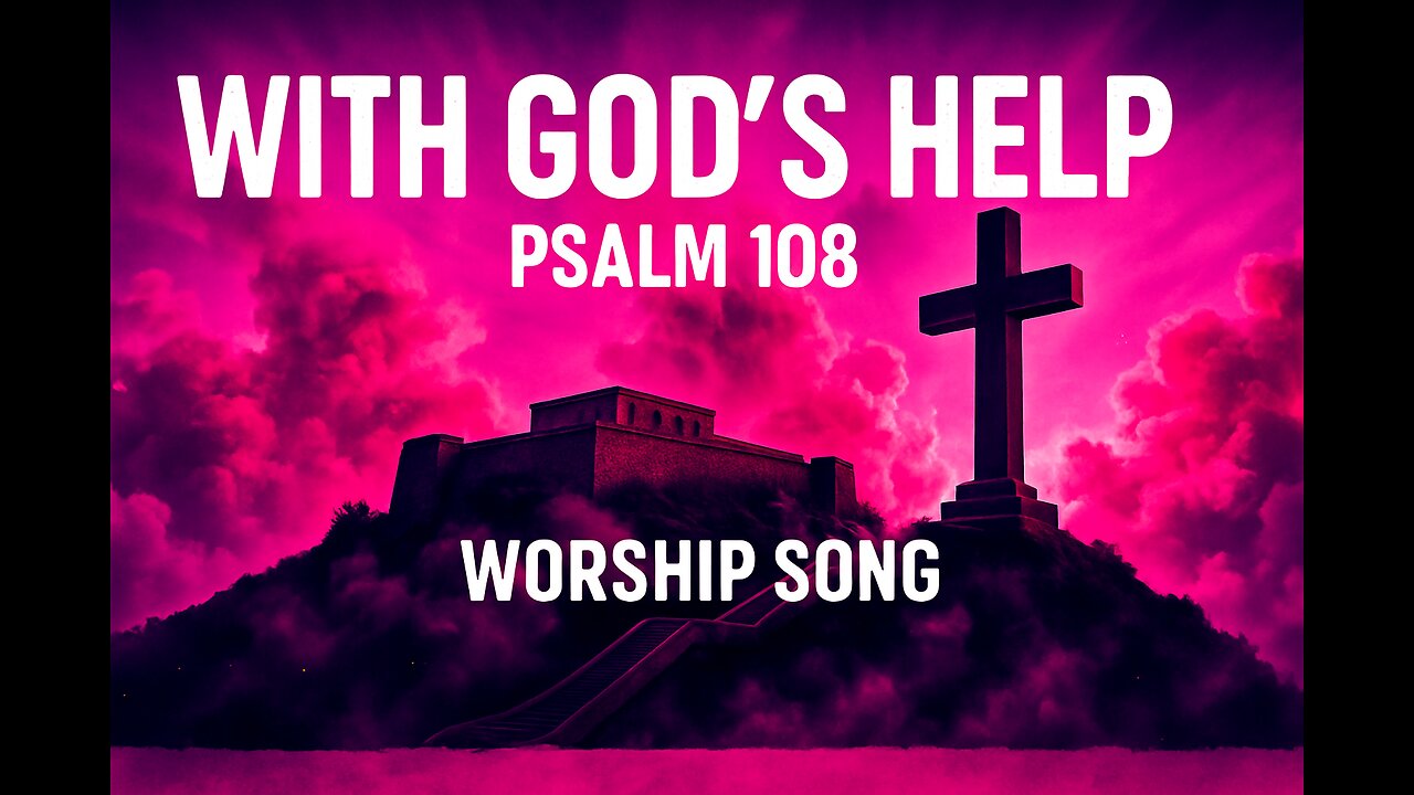 With God’s Help 🙏 | Acoustic Worship Song of Courage | Psalm 108:10-13 (NLT)
