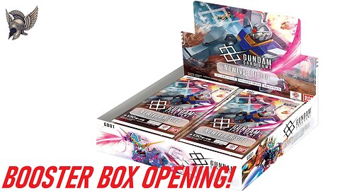 UNBOXING | Gundam Card Game Newtype Rising GD01 Booster Box