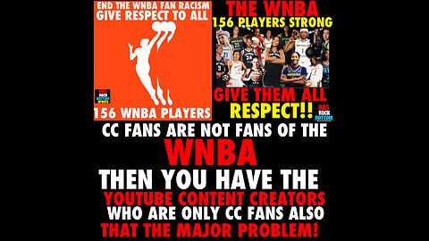 WNBAB #80 Clark fans are not WNBA fans, YouTube content creators are only Clark fans.