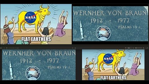WHAT DO NASA, FLAT EARTH, &,HOLLOW EARTH OF THE SATANIC EARTHTARDS HAVE IN COMMON? " PSALMS 19:1"