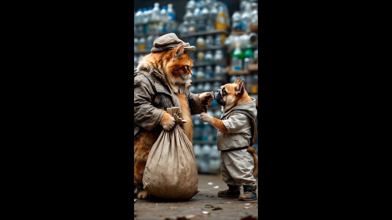 Cats in poor society