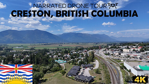 🏔️ Creston, British Columbia📍 4K Drone