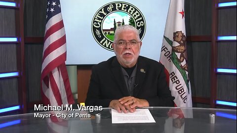 WTF? Mayor of Perris, California calls on all residents to STAY PUT in their homes