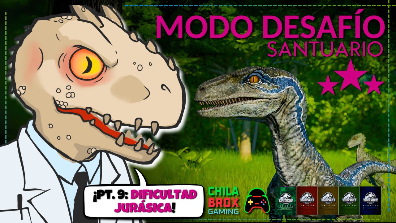 🦖 Desafío extremo en El Santuario – ¿Salvar o fallar? | JWE