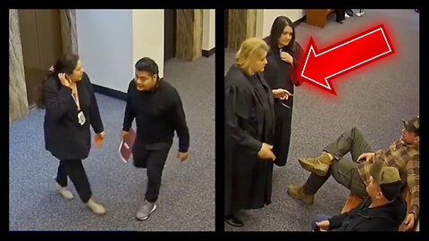 Judge Accused of Helping Illegal Alien Escape ICE Gets CAUGHT on Video
