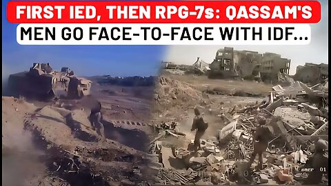 Gaza Footage: Hamas Blows Up IDF Tanks With IED, Point-Blank Chaos Caught on Cam Amid Iran Vs Israel