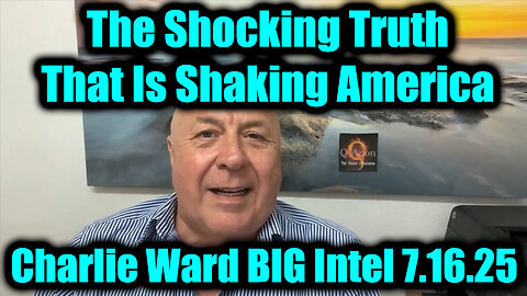 CHA. The Shocking Truth. 7-16-25-AT-1PM-CST-10-EST #TRUTH