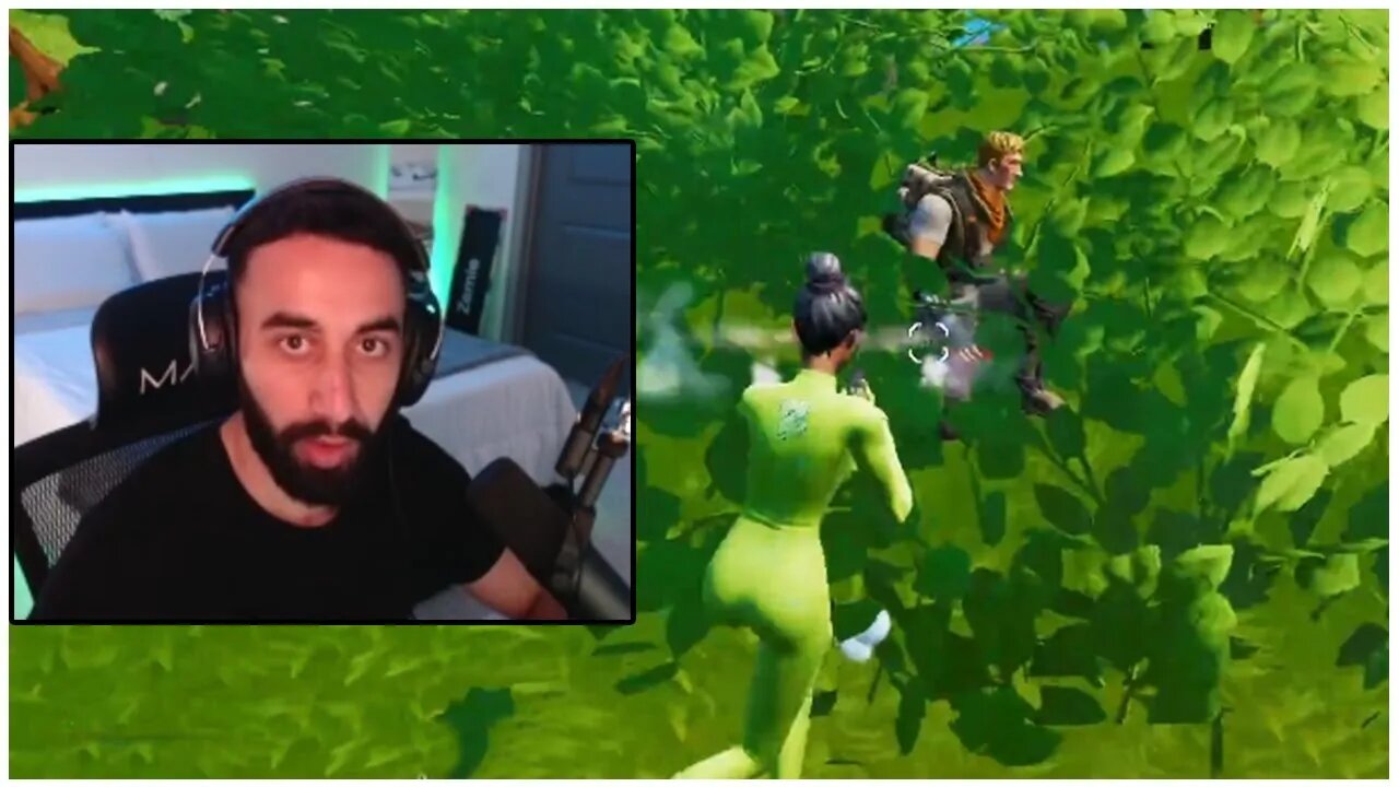 Zemie Found Tfue In A Random Bush...
