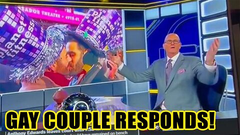 Gay Couple responds to Scott Van Pelt's DISGUSTED reaction to their kiss on ESPN's SportsCenter!