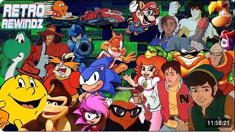 Game Cartoons - 6 Hour Marathon The 80s and 90s Full Episodes with Commercials Retro