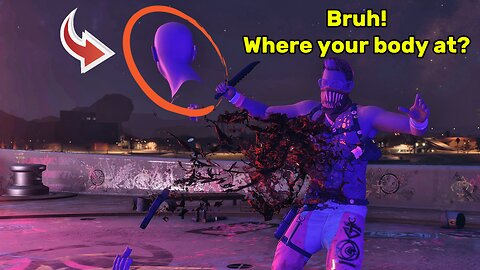 INSANE GLITCH | Saints Row | Glitch | Character Glitch | Funny Glitch