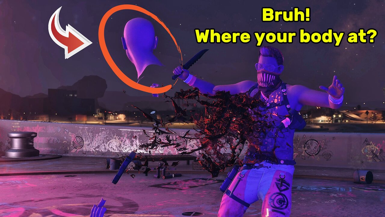 INSANE GLITCH | Saints Row | Glitch | Character Glitch | Funny Glitch