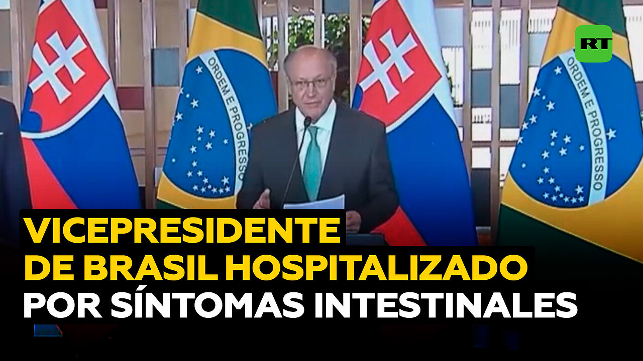 Hospitalizan al vicepresidente de Brasil tras presentar síntomas de inflamación intestinal
