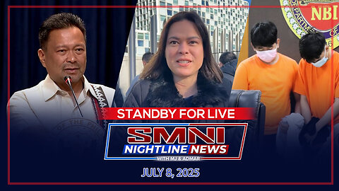 LIVE: SMNI Nightline News with MJ Mondejar & Admar Vilando | July 8, 2025 - Martes