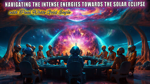 COSMIC STORM ALERT 🕉 DAY 8: NAVIGATING THE INTENSE ENERGIES TOWARDS THE SOLAR ECLIPSE 🕉